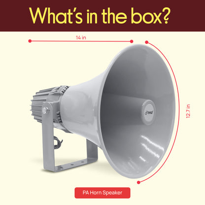 12.7'' Indoor/Outdoor PA Horn Speaker