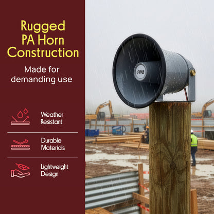 6.3'' Indoor / Outdoor PA Horn Speaker