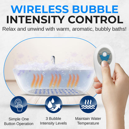 Tapis de bain à bulles massage spa pour le corps 