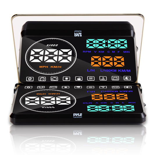 product image number 1 for Pyle Vehicle Speed & Diagnostic Hud Monitor