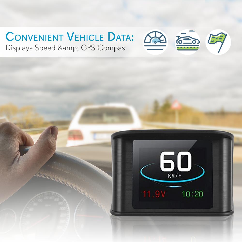 product image number 3 for Pyle Smart Car Hud Heads-Up Display