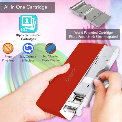 product image number 6 for SereneLife Smartphone Instant Photo Printer