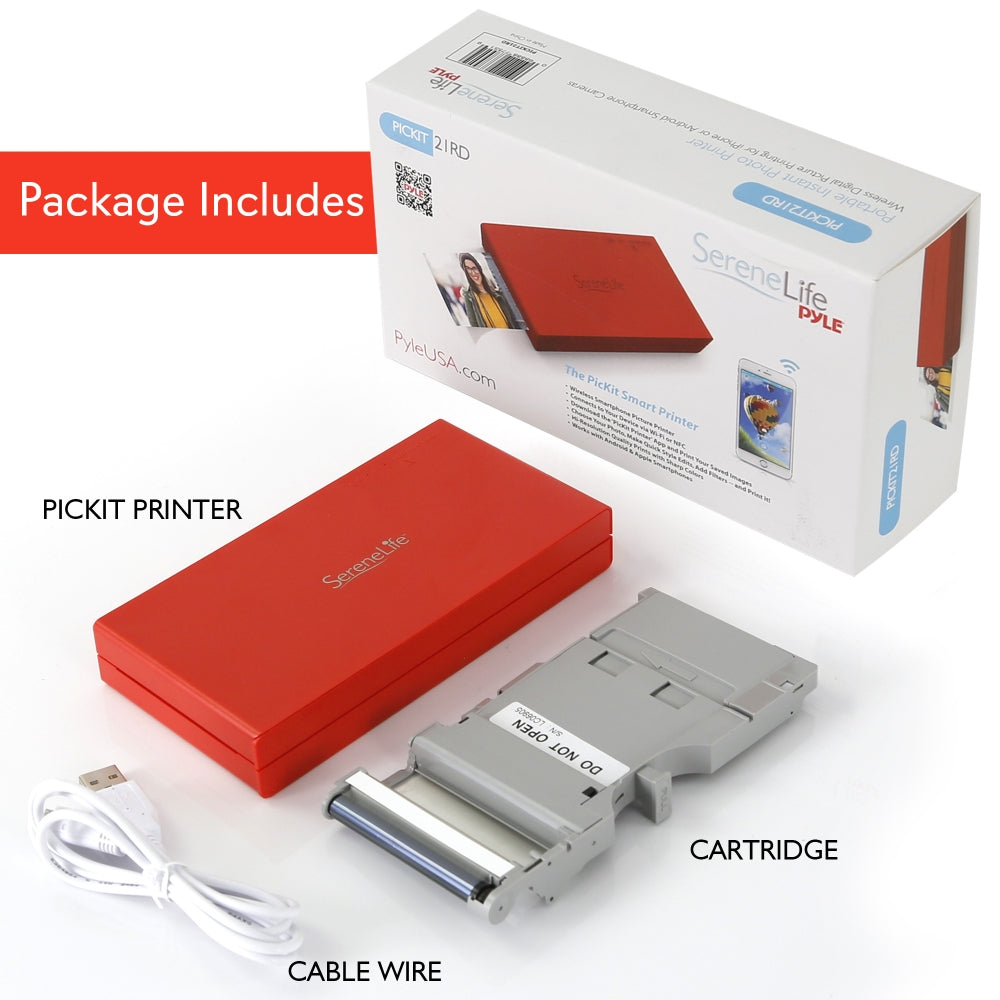 product image number 9 for SereneLife Smartphone Instant Photo Printer