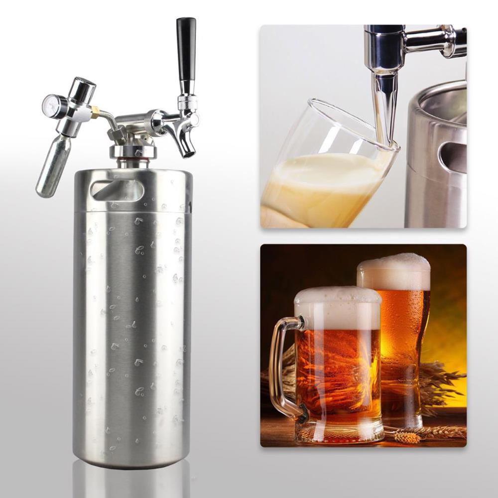 product image number 5 for NutriChef Homebrew Mini Keg System, 128 Oz.