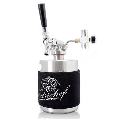 product image number 1 for NutriChef Homebrew Mini Keg System, 64 Oz.