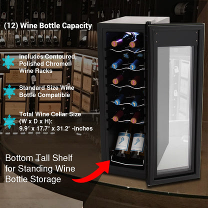 Smart Wine Cooler Refrigerator