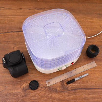 Food Dehydrator for Efficient Preservation, 5 Trays, High-Heat Circulation