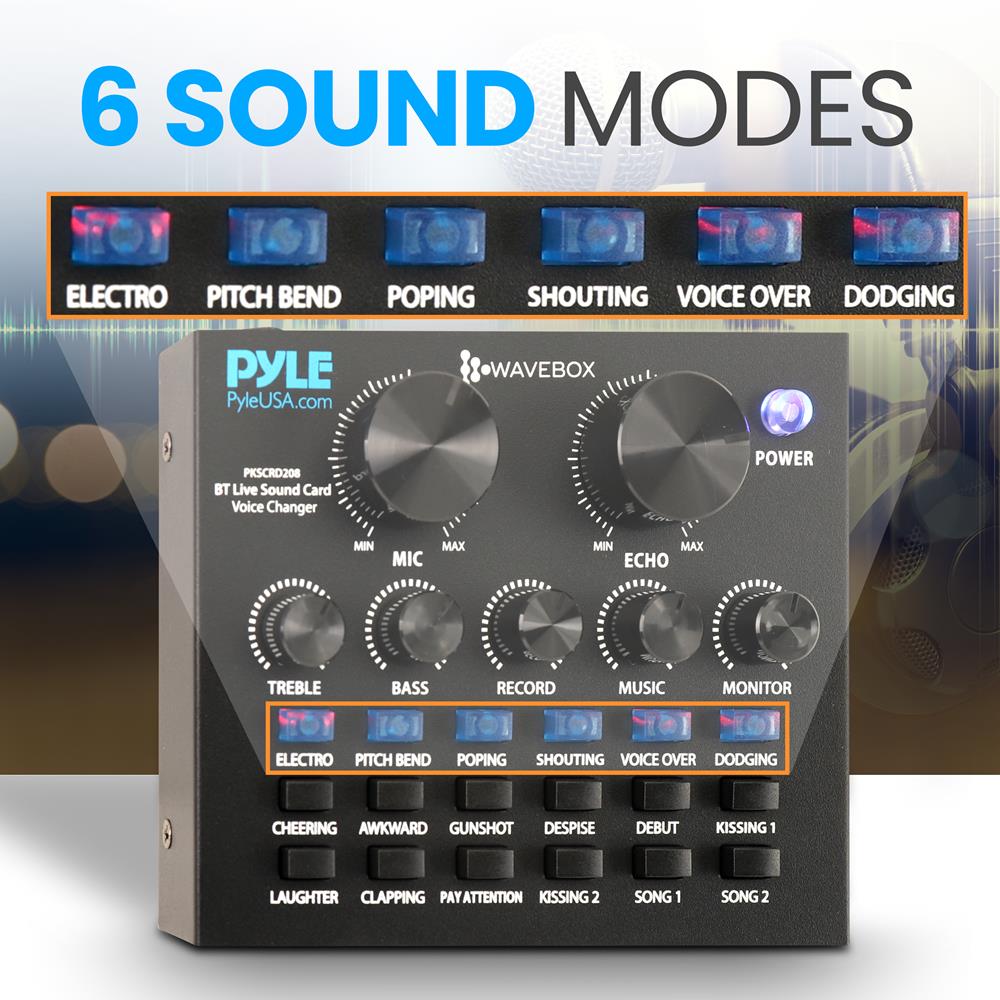 product image number 3 for Pyle Karaoke Audio Sound Card