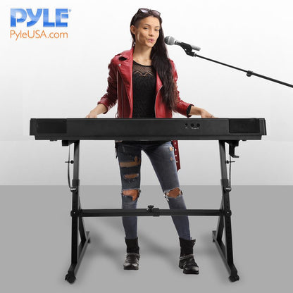 Keyboard Stand with Wheels
