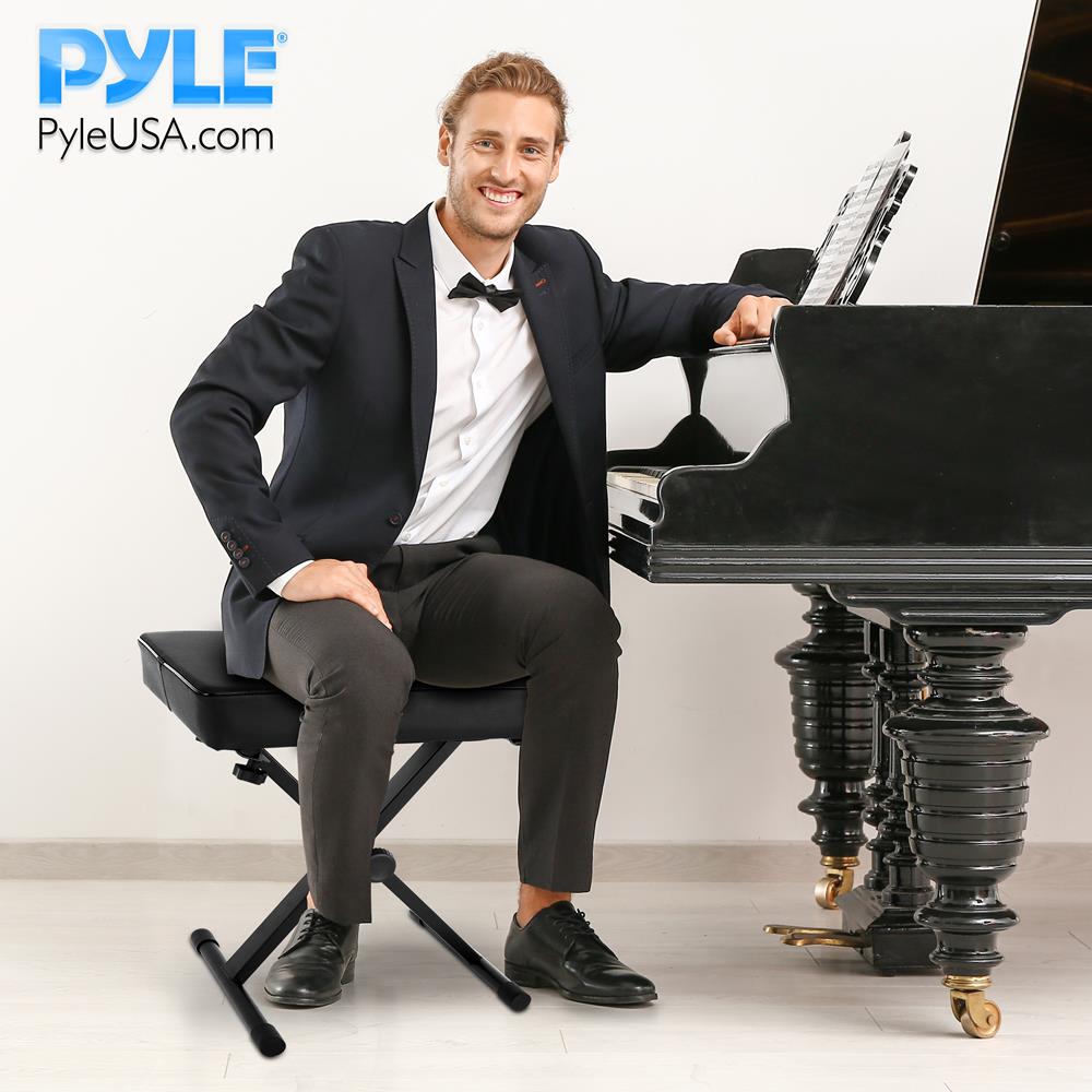 product image number 6 for Pyle Adjustable Keyboard Bench