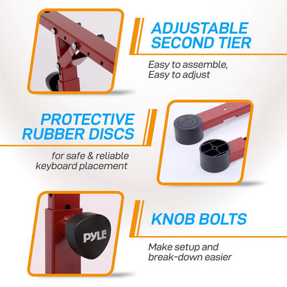 Keyboard Stand with 2nd Tier