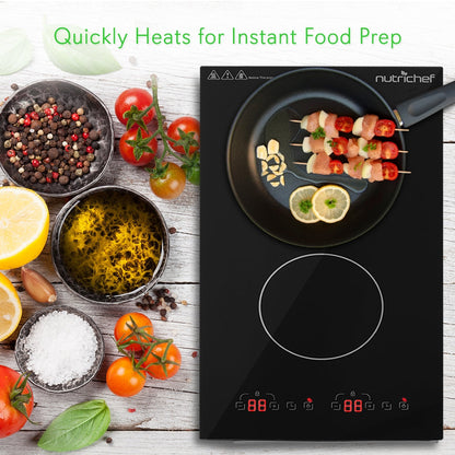 product image number 5 for NutriChef Double Burner Induction Cooktop