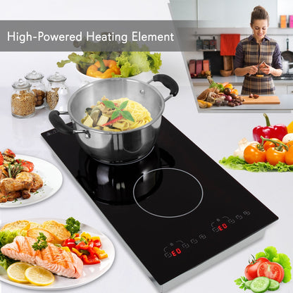 product image number 6 for NutriChef Double Burner Induction Cooktop