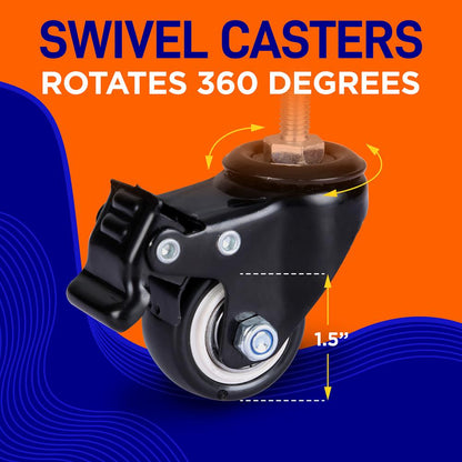 product image number 2 for Pyle Heavy Duty Swivel Caster