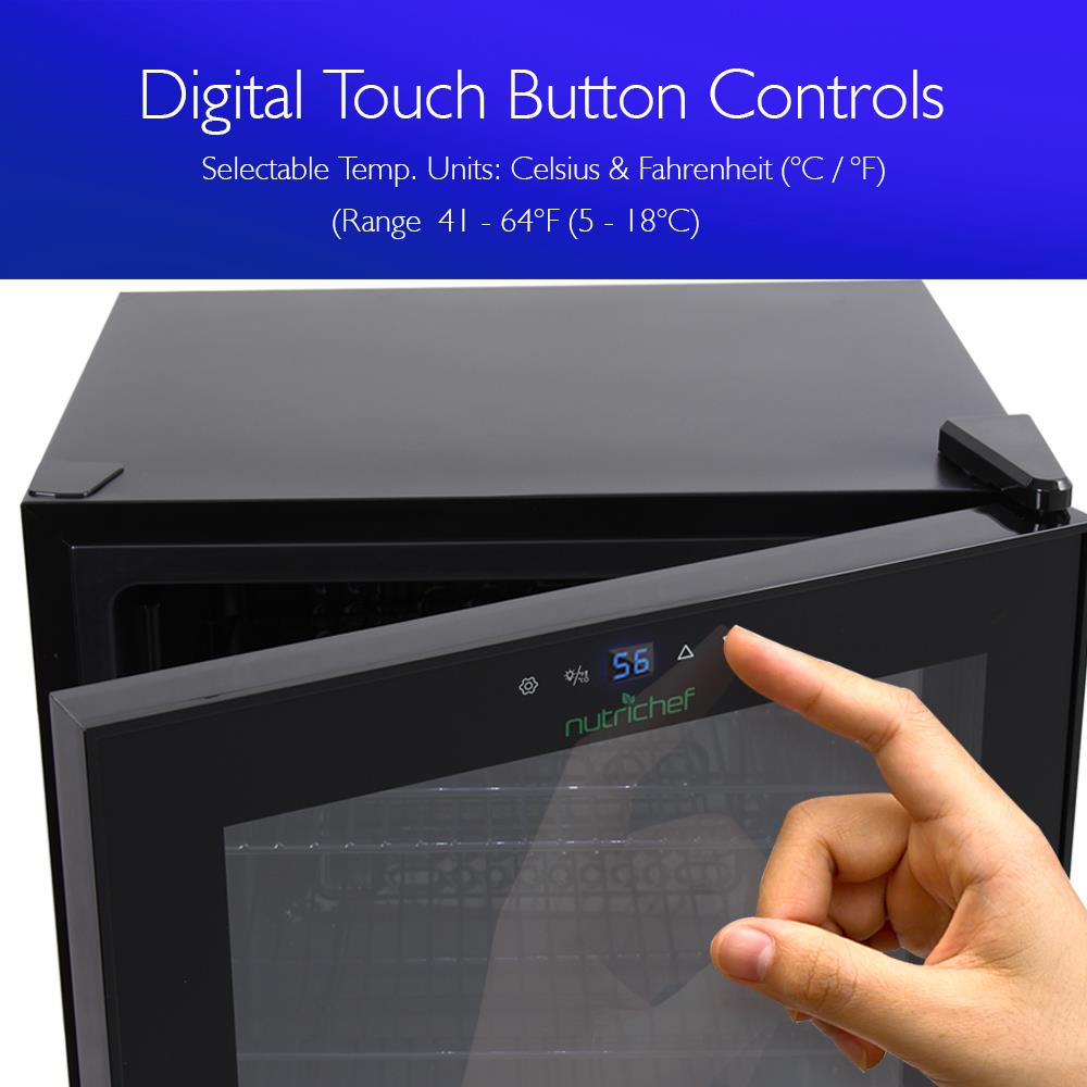 product image number 3 for NutriChef Compact Beverage Fridge Cooler
