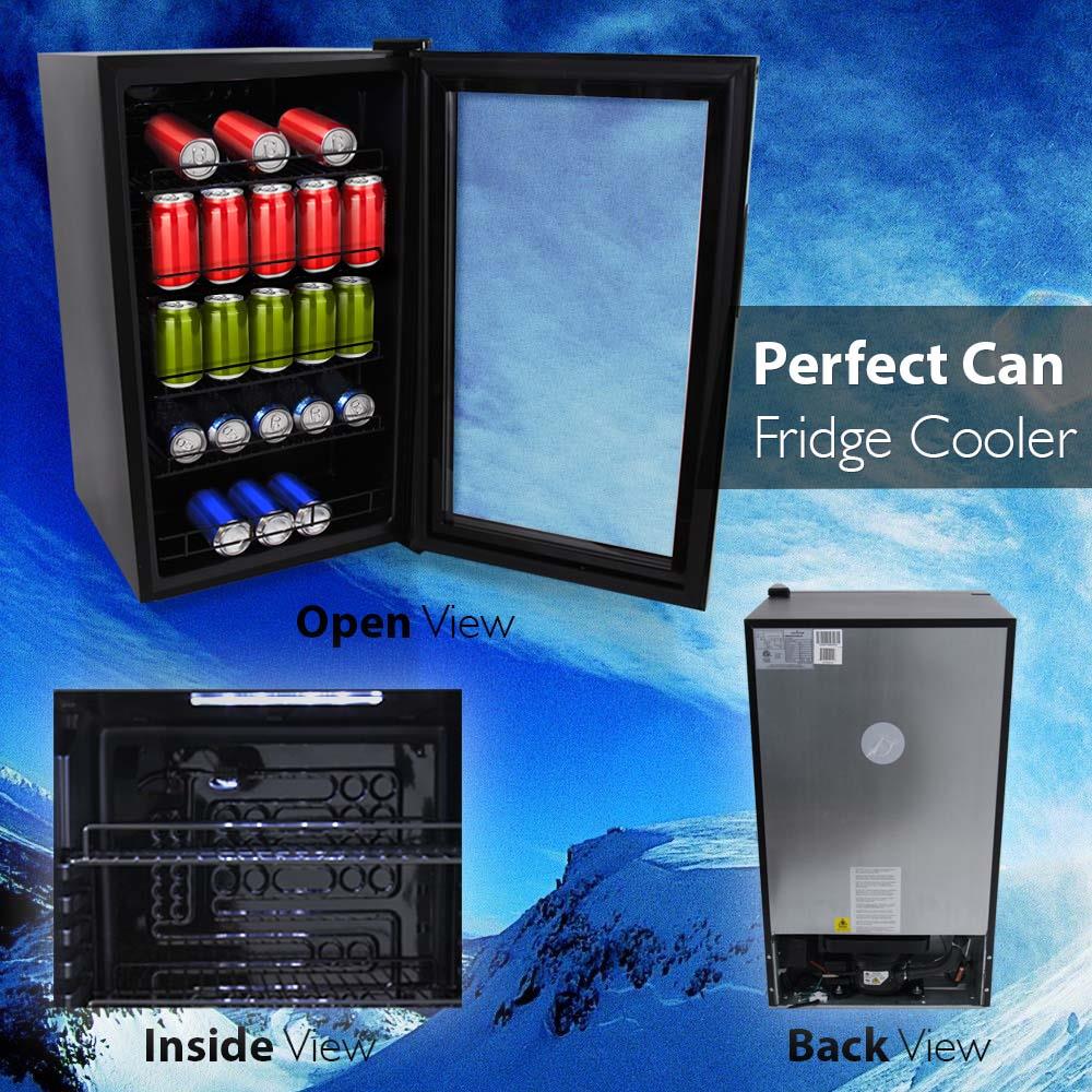 product image number 7 for NutriChef Compact Beverage Fridge Cooler