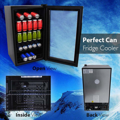 product image number 7 for NutriChef Compact Beverage Fridge Cooler