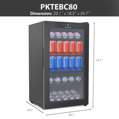 product image number 8 for NutriChef Compact Beverage Fridge Cooler