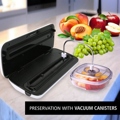 Food Vacuum Sealer - Extends Shelf Life, High Suction, LED Touch Controls