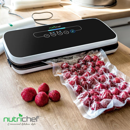 Food Vacuum Sealer - Extends Shelf Life, High Suction, LED Touch Controls