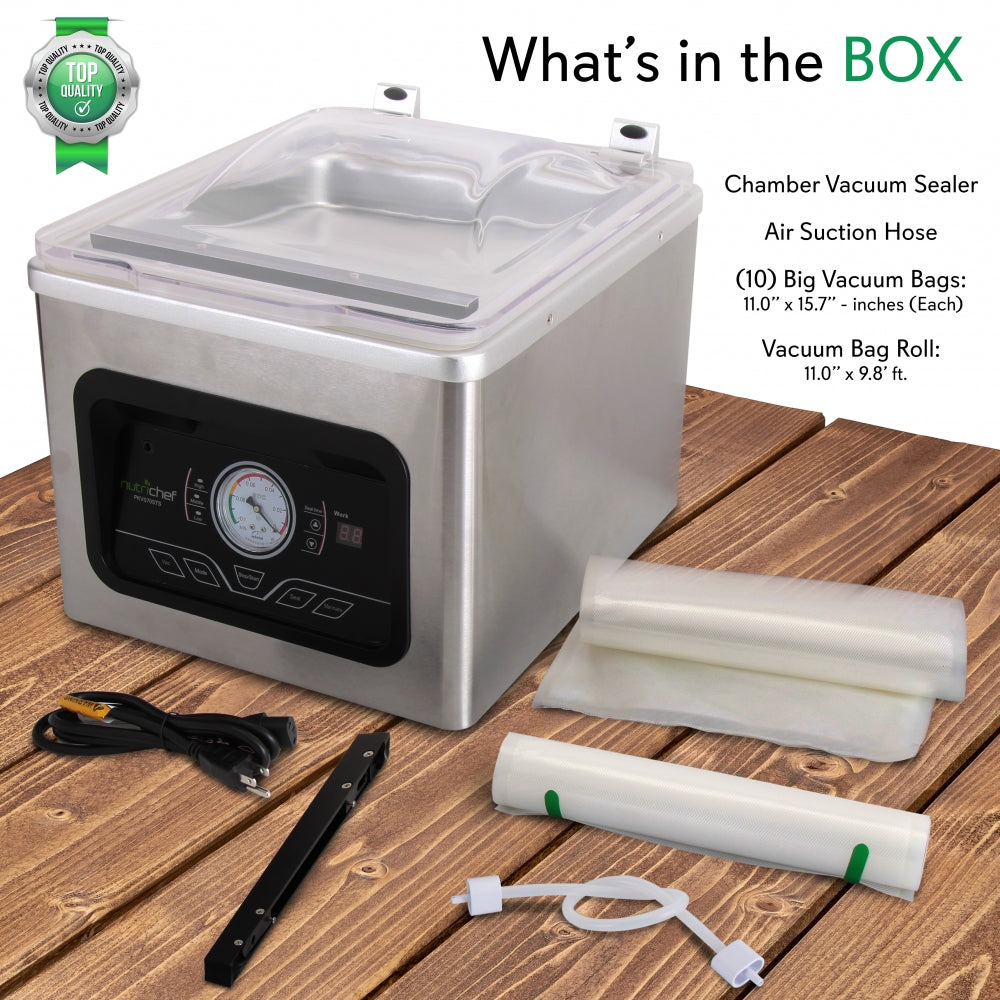 product image number 7 for NutriChef Vacuum Chamber Food Air Sealer