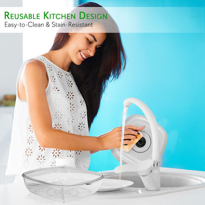 product image number 5 for NutriChef Vacuum Sealer Bowl Container, 1 Liter