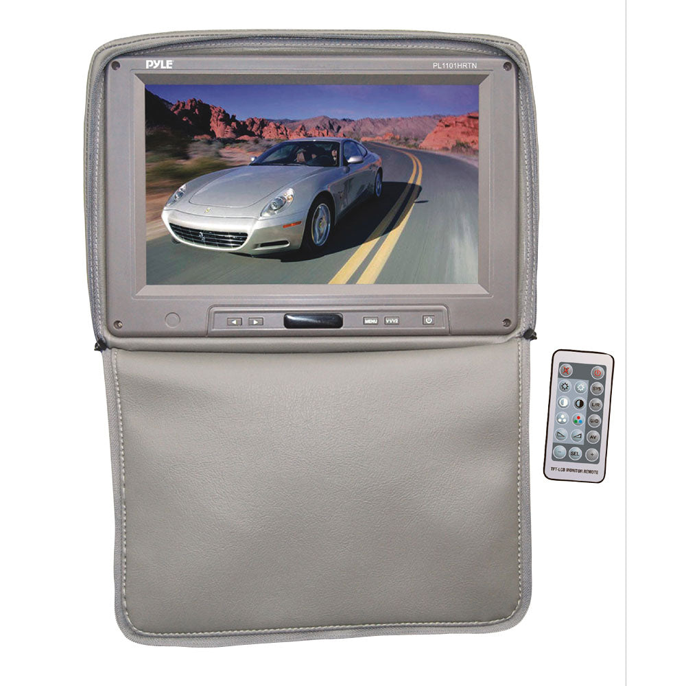 product image number 1 for Pyle Adjustable Headrest W/ Built-In 11'' Tft