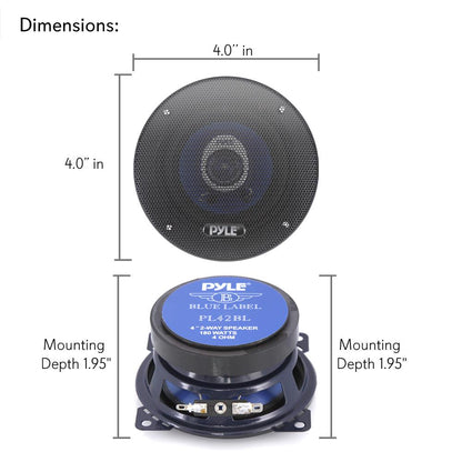 4 inch Component Car Speakers