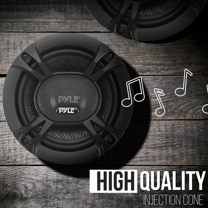 3-Way Car Stereo Speakers 240W Low Distortion 5.25" Triaxial Pair