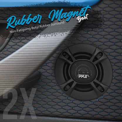 3-Way Car Stereo Speakers 240W Low Distortion 5.25" Triaxial Pair