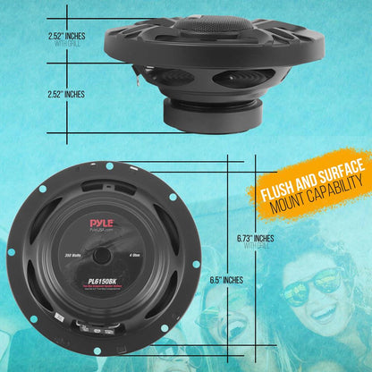 product image number 2 for Pyle Two-Way Component Speaker Systems