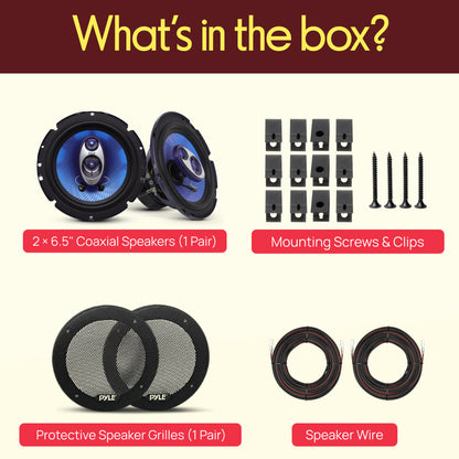 6.5 inch Component Car Speakers