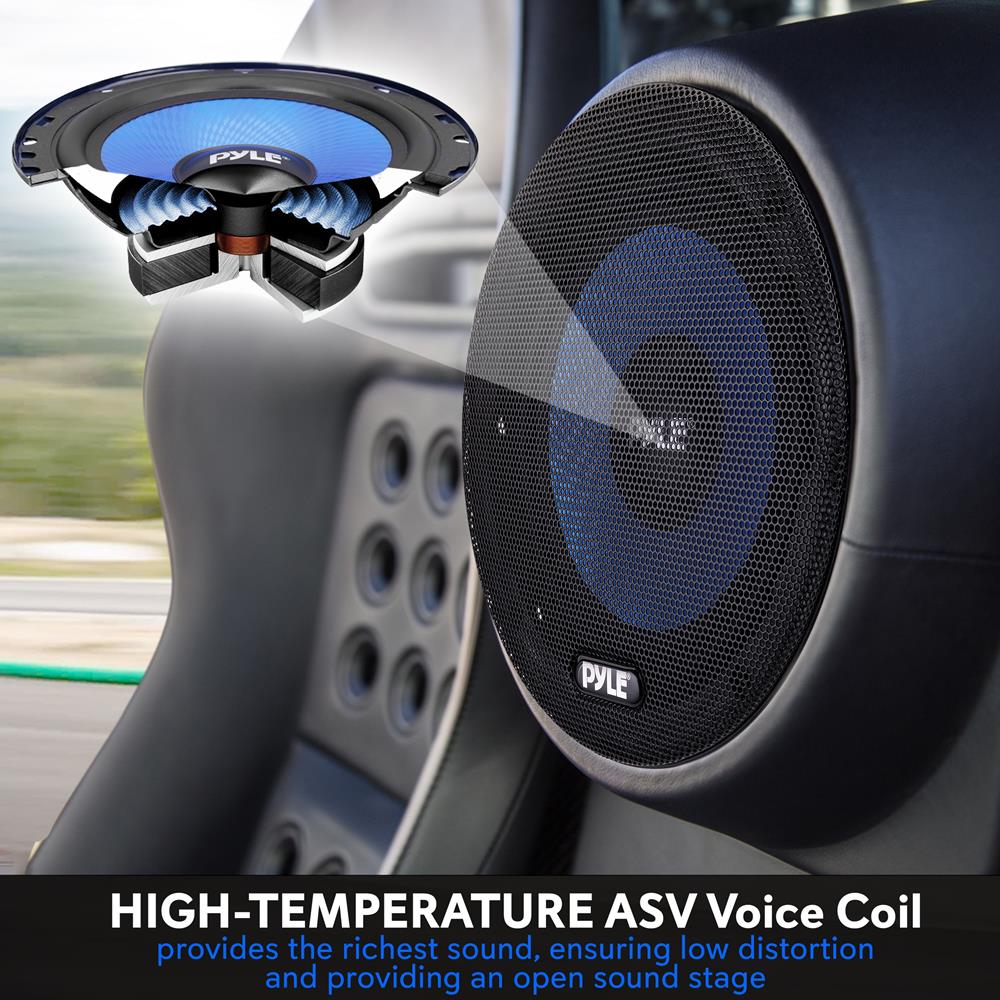 product image number 4 for Pyle Two-Way Component Speaker System