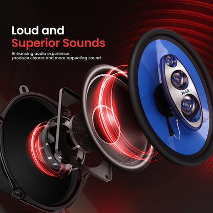 6 x 9 inch Component Car Speakers