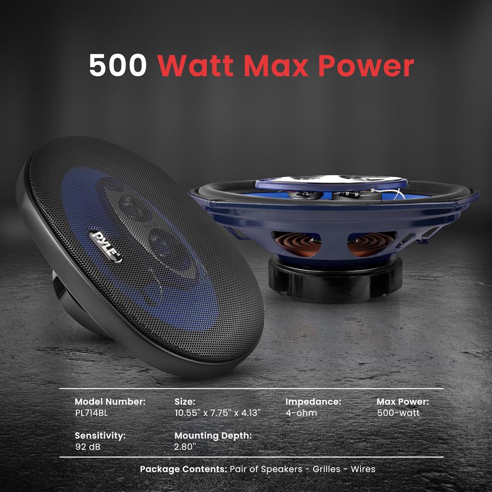 product image number 3 for Pyle Four-Way Quadriaxial Speaker System