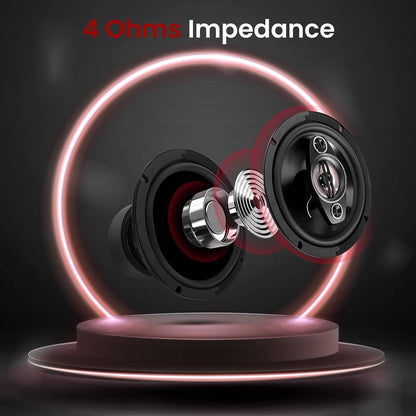 Système d'enceintes quadriaxial à quatre voies 