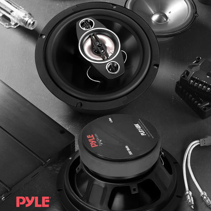 Système d'enceintes quadriaxial à quatre voies 