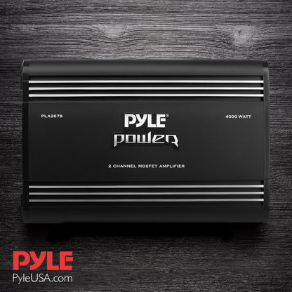 Amplificateur de voiture 2 canaux pontable 4000 watts 