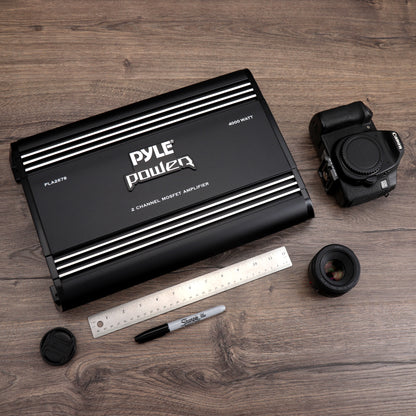 Amplificateur de voiture 2 canaux pontable 4000 watts 