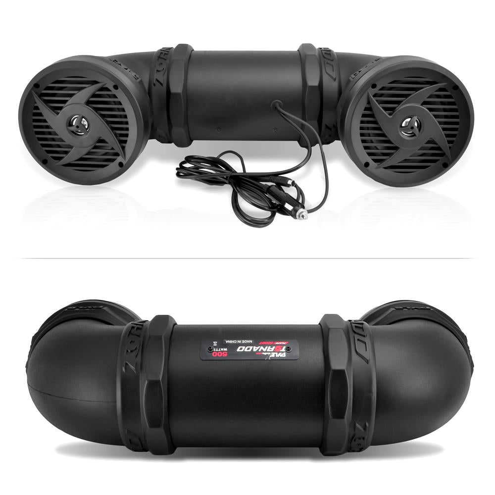 product image number 2 for Pyle Waterproof Amplified Dual Speaker System
