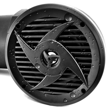 product image number 3 for Pyle Waterproof Amplified Dual Speaker System