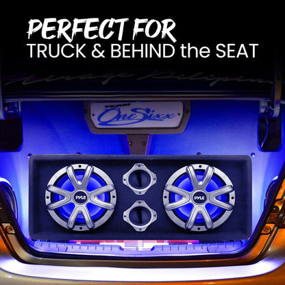 product image number 7 for Pyle Active Dual Bass Subwoofer Box System