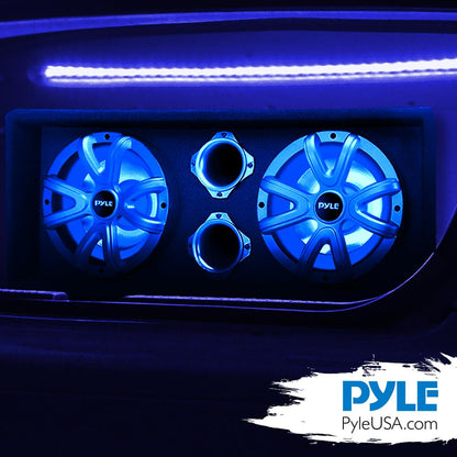 product image number 8 for Pyle Active Dual Bass Subwoofer Box System