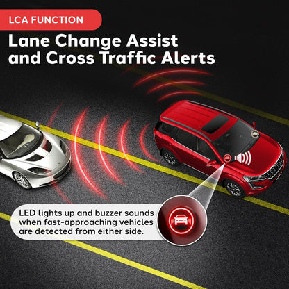Ultrasonic Blind Spot Detection System