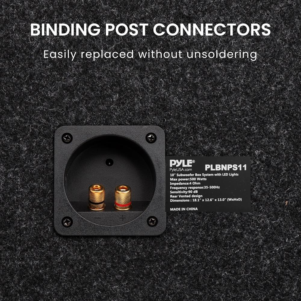 product image number 6 for Pyle Subwoofer Box System