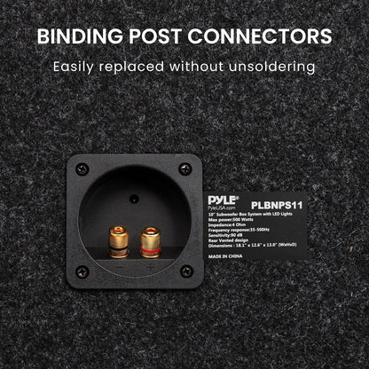 product image number 6 for Pyle Subwoofer Box System