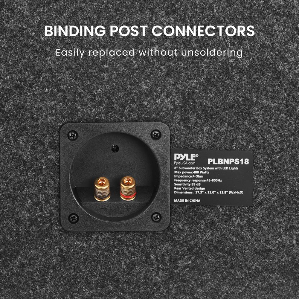 product image number 6 for Pyle Subwoofer Box System