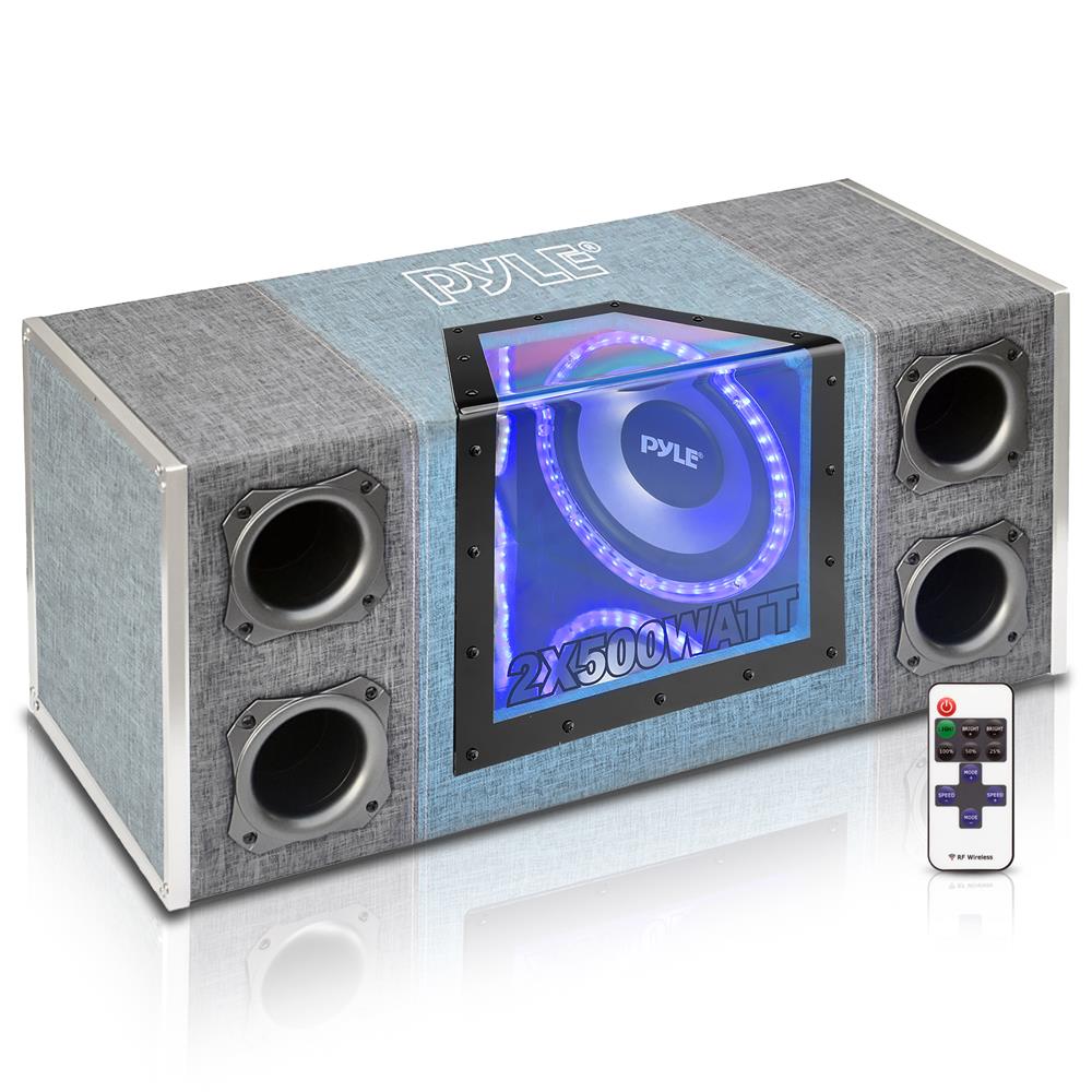 product image number 1 for Pyle Dual Subwoofer Box System
