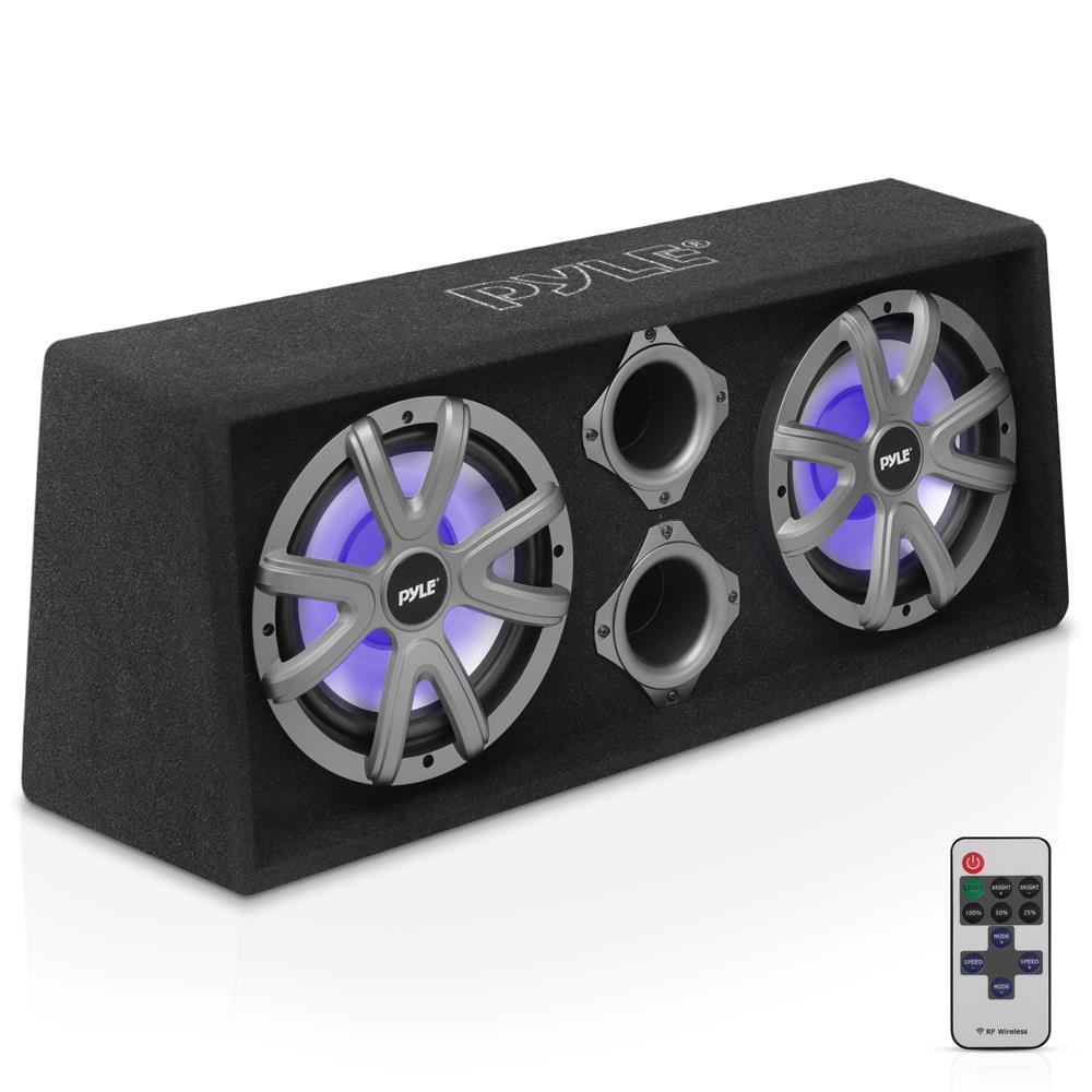 product image number 1 for Pyle Dual Subwoofer Box System