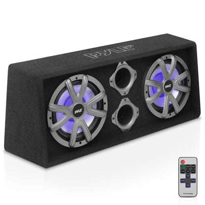 product image number 1 for Pyle Dual Subwoofer Box System